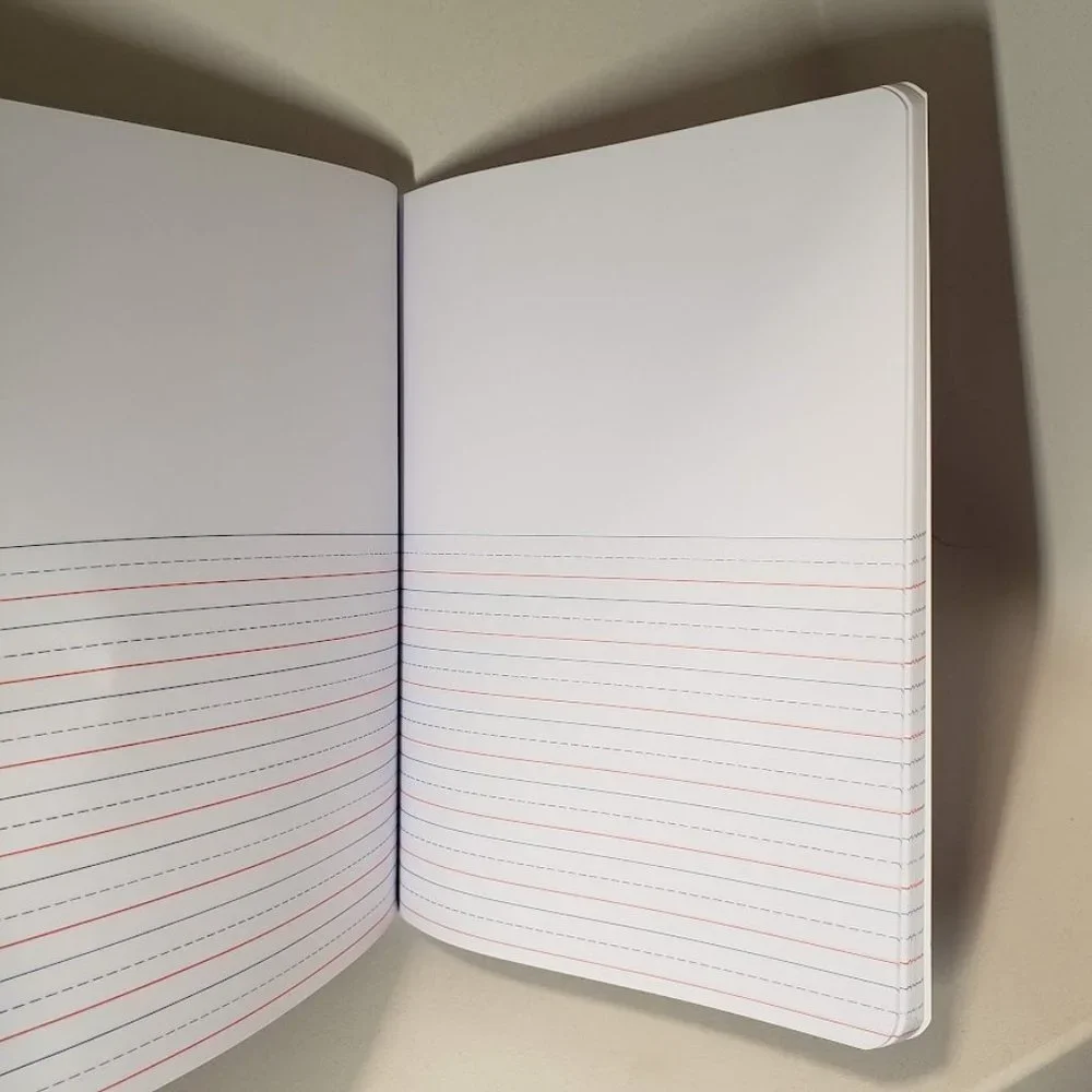 SET of 2 Journal Primary Composition Notebooks Notebook Writing School Supplies